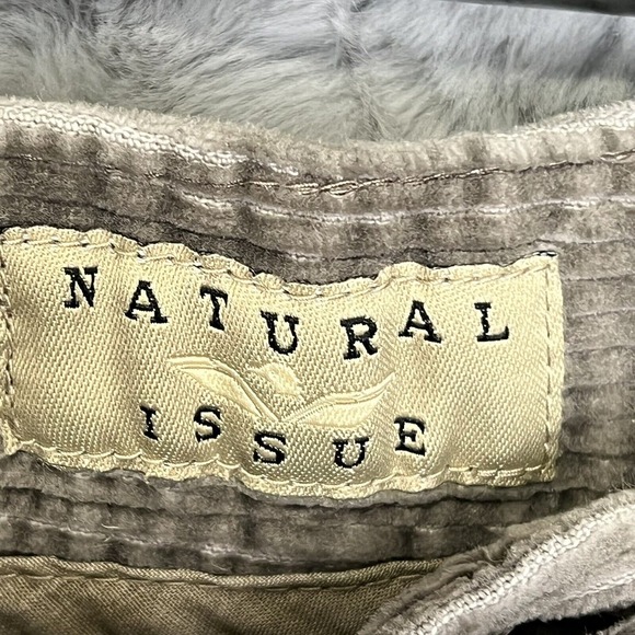 Vintage‎ Corduroy Pants 42x30 Brown Pleated Cuffed 90s Y2K Grunge Natural Issue - Picture 2 of 6